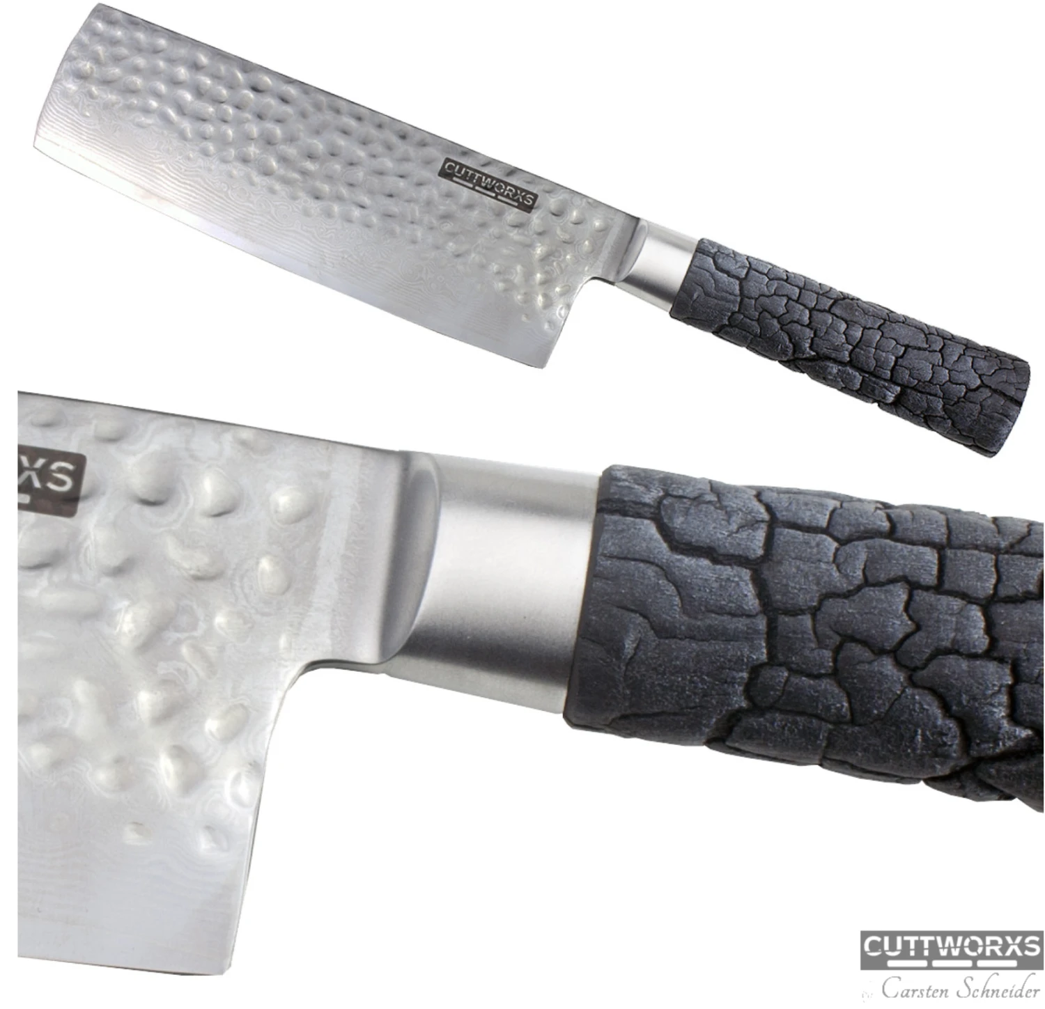 Cuttworxs Flamewood Nakiri Mes 3 Cuttworxs Flamewood Nakiri Mes - Afbeelding 3