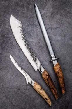 Forged Katai Uitbeenmes -Petromax || Napoleon || Big Green Egg Verkoop forged katai uitbeenmes 4