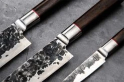 Forged Sebra 3-delige Messenset -Petromax || Napoleon || Big Green Egg Verkoop forged sebra 3 delige messenset 2