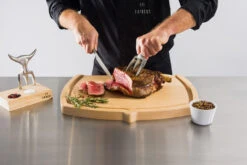 Tridens Brushed Fork & Goyon-Chazeau Cutting Set -Petromax || Napoleon || Big Green Egg Verkoop tridens brushed fork goyon chazeau cutting set 2