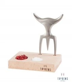 Tridens Brushed Fork In Beechwood Base 5 Tridens Brushed Fork In Beechwood Base - Afbeelding 5